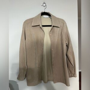 Croft & Barrow Beige Women's Blazer